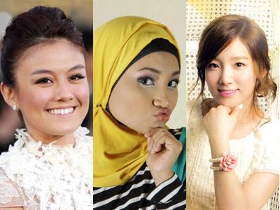 Wow, Agnes Monica dan Fatin Shidqia Kalahkan Taeyeon SNSD!